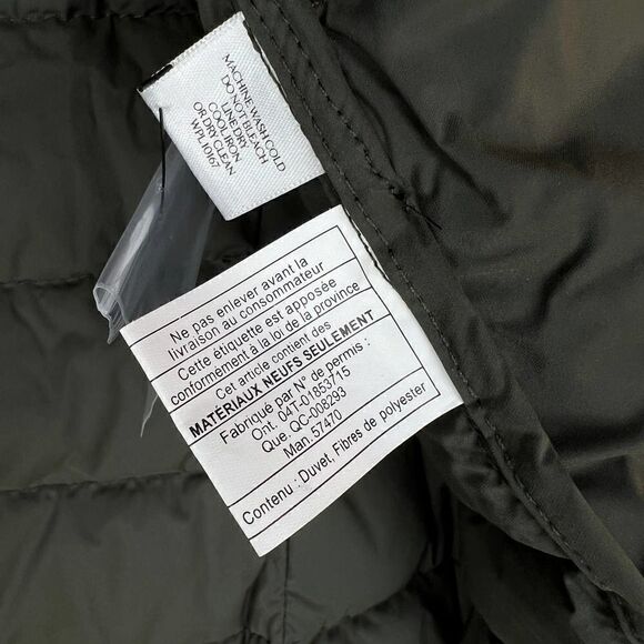 New Dylan Gray Men US L Jacket Shift Down Olive Green Zip Winter Puffer $398 - Picture 12 of 12